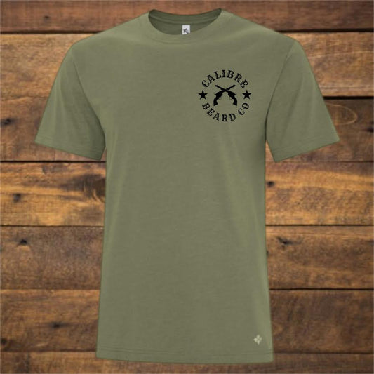 Calibre Beard Co Premium Tee - Olive